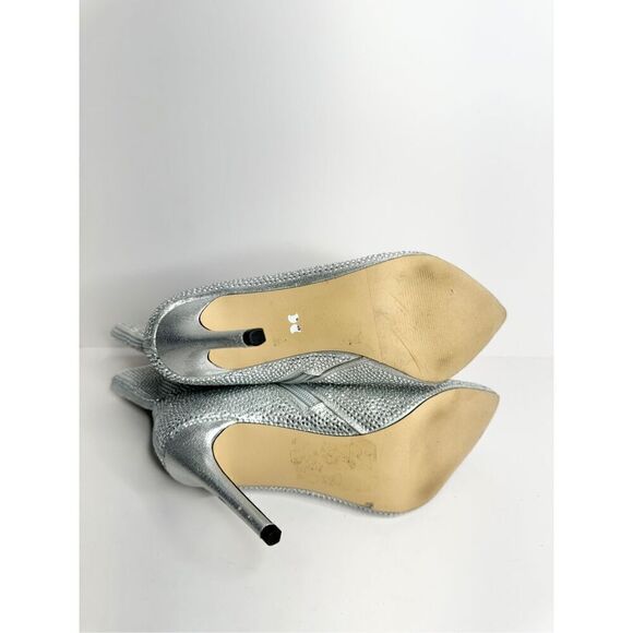 BP Ankle Booties Size 8.5 Athenna Crystal Pointed Toe High Heel Boots - Picture 10 of 10